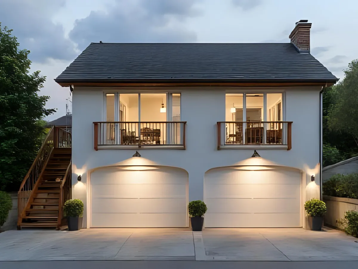 Garage with ADU Apartment