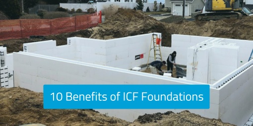 Image of ICF Foundation labeled 10 Benefits of ICF Foundations